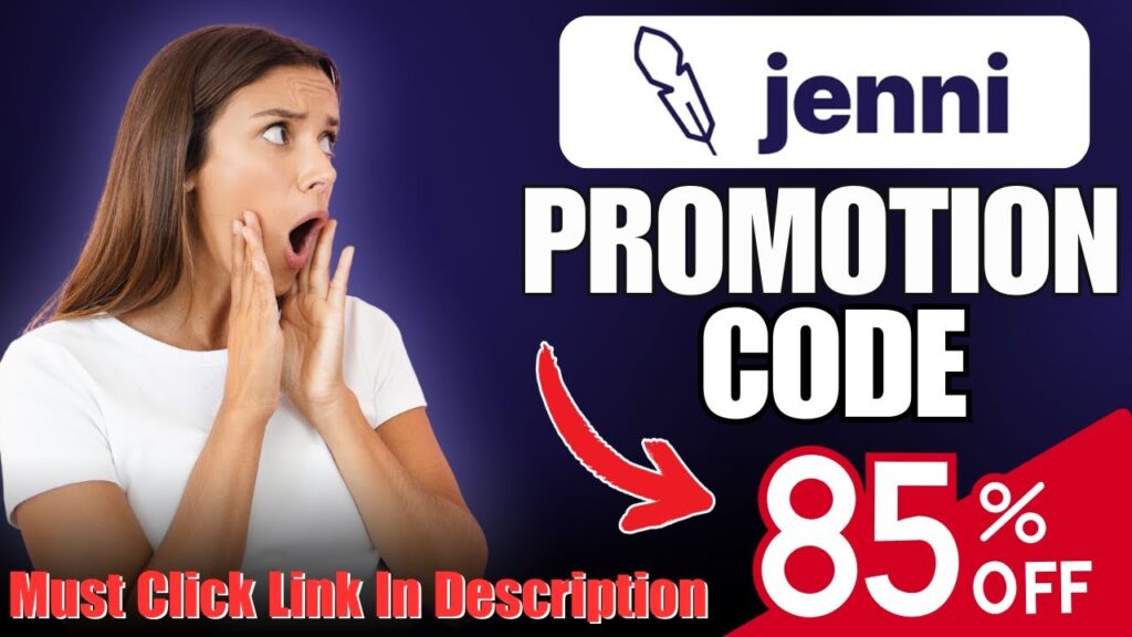 Jenni Ai Promotion Code To Get Upto 85% Off On All Plans | Jenni Ai Promo Code