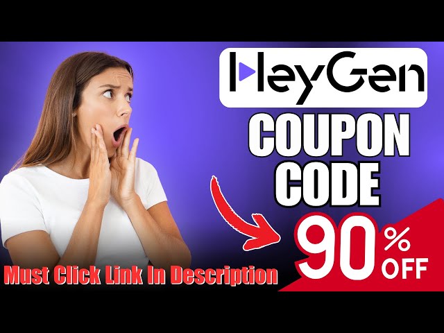 Heygen Coupon Code To Get Upto 90% Off On All Plans | Heygen Promo Code
