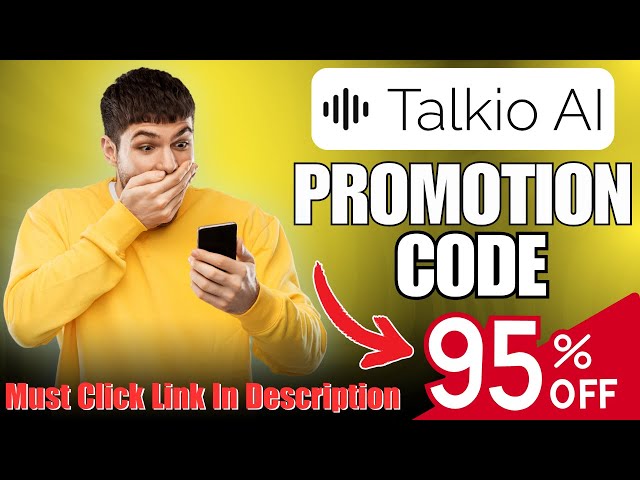 Talkio Ai Promotion Code To Get Upto 95% Off On All Plans | Talkio Ai Promo Code