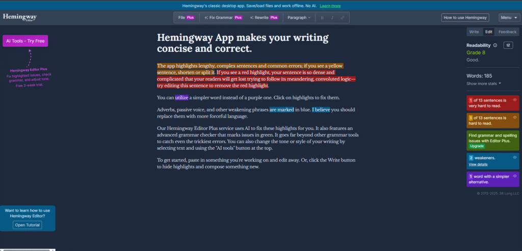 Hemingway App Promo Code