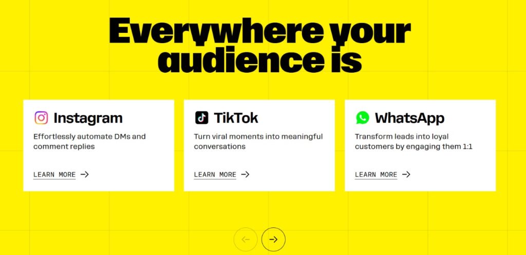 Benefits of Manychat for Instagram, TikTok, and WhatsApp automation