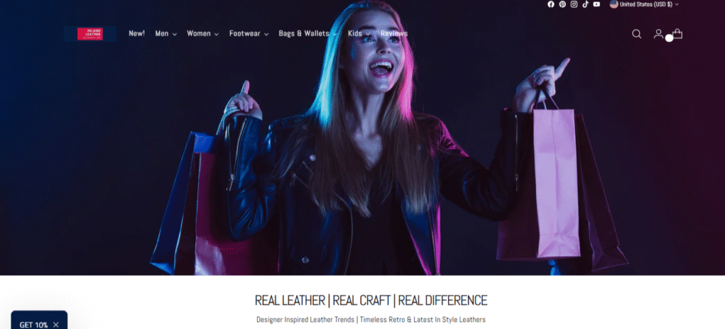 Inland Leather Deals: Redeem Code (HPK70) & Get a Flat 10% Discount