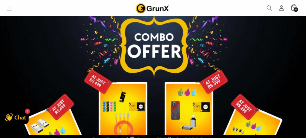 GrunX Store Coupon Code “HPK75” | Latest Deals & Instant 10% Discounts