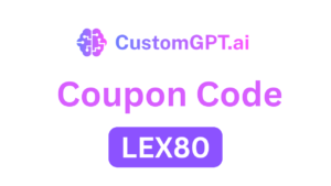 CustomGPT Coupon Code "LEX80" – Get 10% Off on All AI Agent Plans