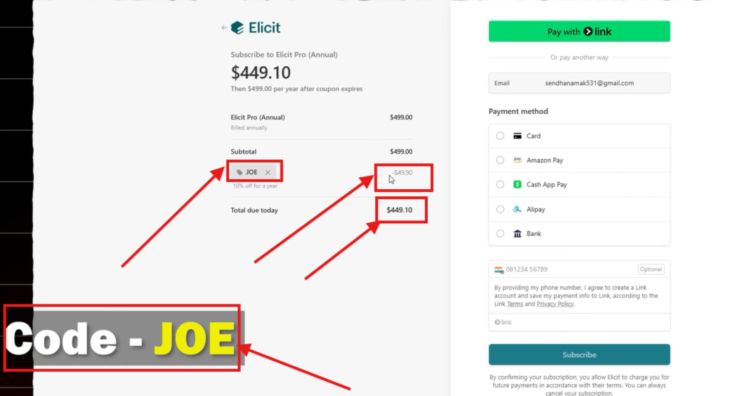 Elicit Promotion Code